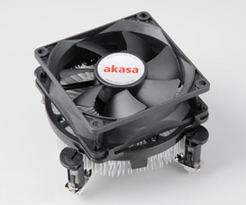 Produktbild Akasa Dual Socket Low Noise PWM CPU-Kühler für 775/115X (53 mm)