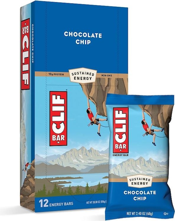 Image du produit Clif Bar Chocolate Chip (Chocolat, 12 pcs, 68 g)