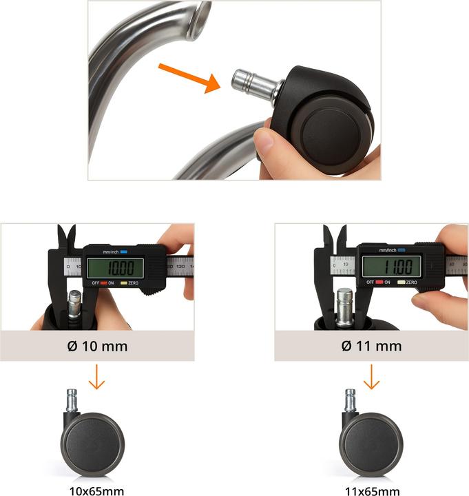 Produktbild Hjh Office 5x ROLO FREE 11mm/65mm