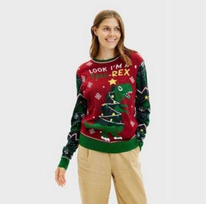 Produktbild Christmas Sweats The Tree-REX LED Sweater (S)