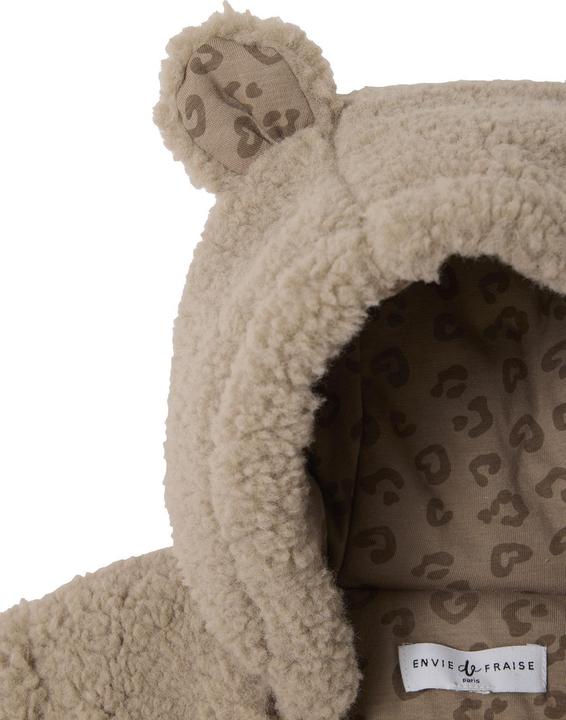 Produktbild Envie de Fraise Gefütterter Baby-Overall mit Leopardenmuster, Familie-Capsule (80)