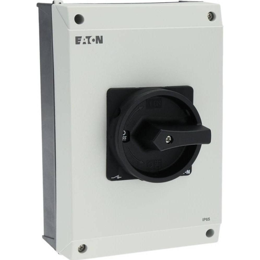 Eaton, Systemstromversorgung, Isolator 63A 3 Pole with black handle