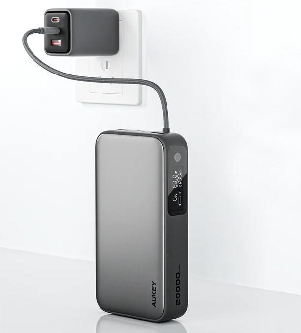 Produktbild Aukey Spark Sling (20000 mAh, 100 W, 74 Wh)