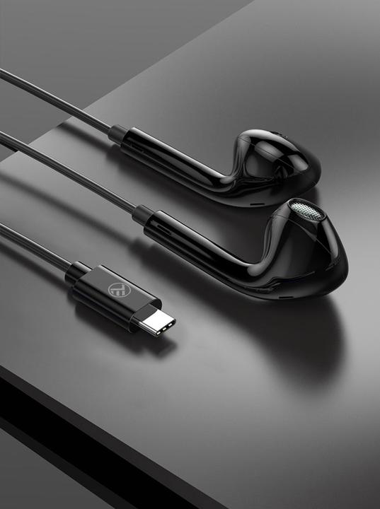 Actual product image Tellur Basic Urbs In-Ear Headset series, Type-C, black (Cable)