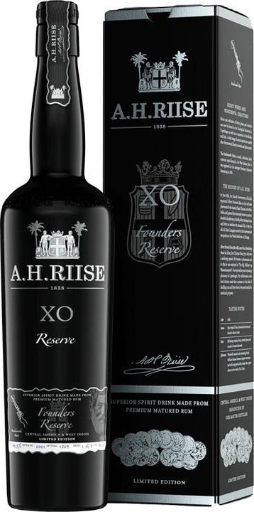 Actual product image A.H.Riise X.O. Founders Reserve Rum 2nd Edition