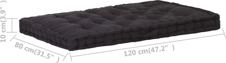 Actual product image vidaXL Palettenkissen (120 x 40 cm)