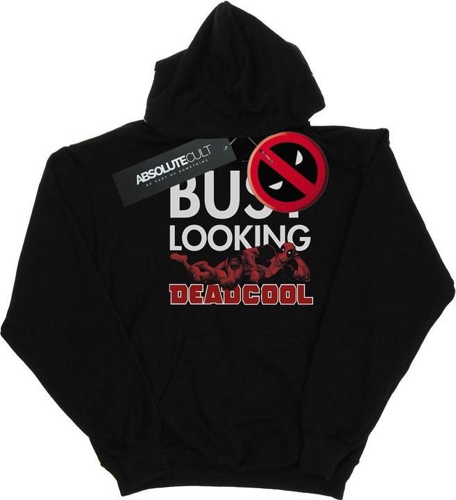 Immagine prodotto Deadpool Busy Looking Deadcool Felpa con Cappuccio Uomo (L)