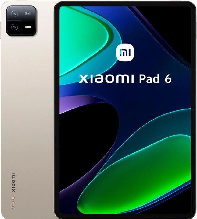 Actual product image Xiaomi Pad 6 EU (WLAN only, 11", 128 GB, Champagne)