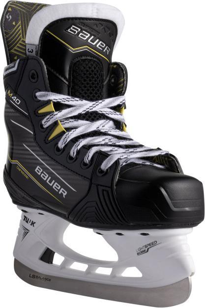 Actual product image Bauer Supreme M40 JR hockey skates (2E, JR-INT 3 - 36) (36)