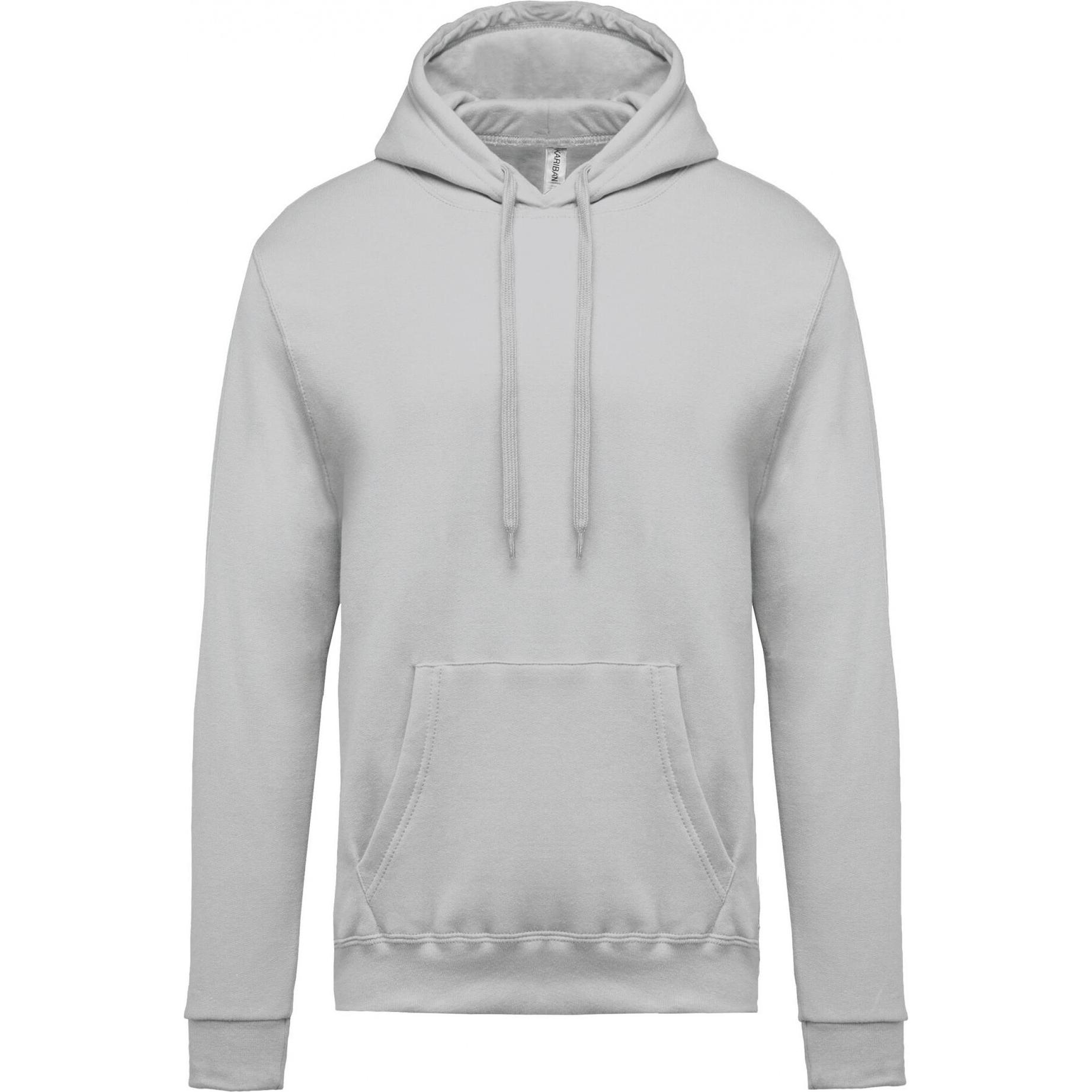 Kariban, Herren, Pullover, Hoodie, Grau, (4XL)