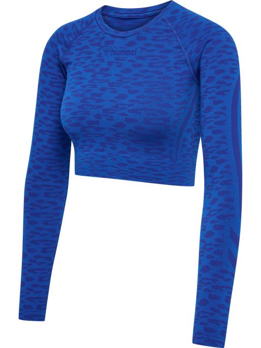 Actual product image hummel hmlMT LEO SEAMLESS CROP T-SHIRT L/S (XS)