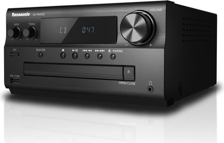 Actual product image Panasonic SC-PMX92 Home Audio Mini System (Bluetooth, CD player, 1x 120 W)
