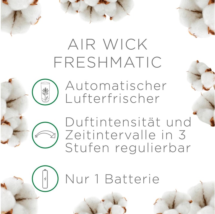 Actual product image Air Wick Freshmatic Max eCom Starter Set PureFresh Laundry