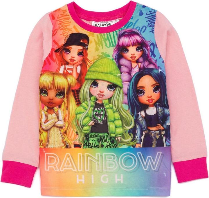Produktbild Rainbow Schlafanzug Mädchen Langärmlig (104)