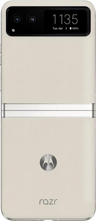 Actual product image Motorola Razr 40 (256 GB, Vanilla cream, 6.90", SIM + eSIM, 5G)