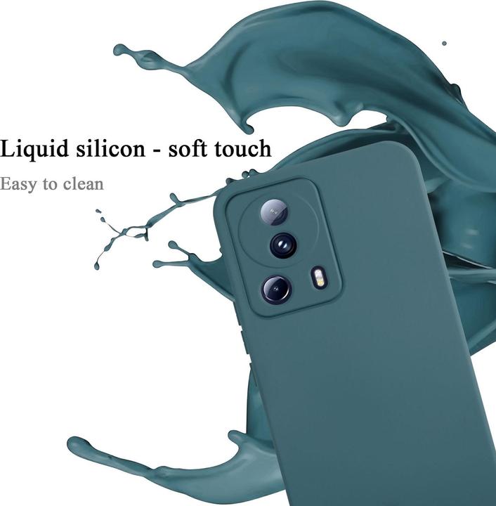 Actual product image Cadorabo Case for Xiaomi 13 Lite TPU in liquid protection silicone design (Xiaomi 13 Lite)