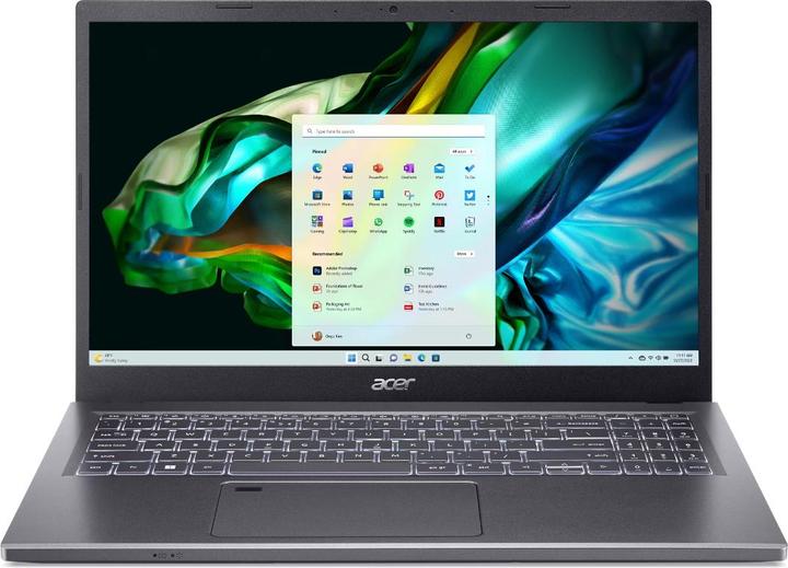 Image du produit Acer Aspire 5 (15.6" FHD, i7, 32GB, 1TB SSD, GeForce RTX 2050, W11H) (15.60", 1000 Go, 32 Go, CH, Intel Core i7-1355U)