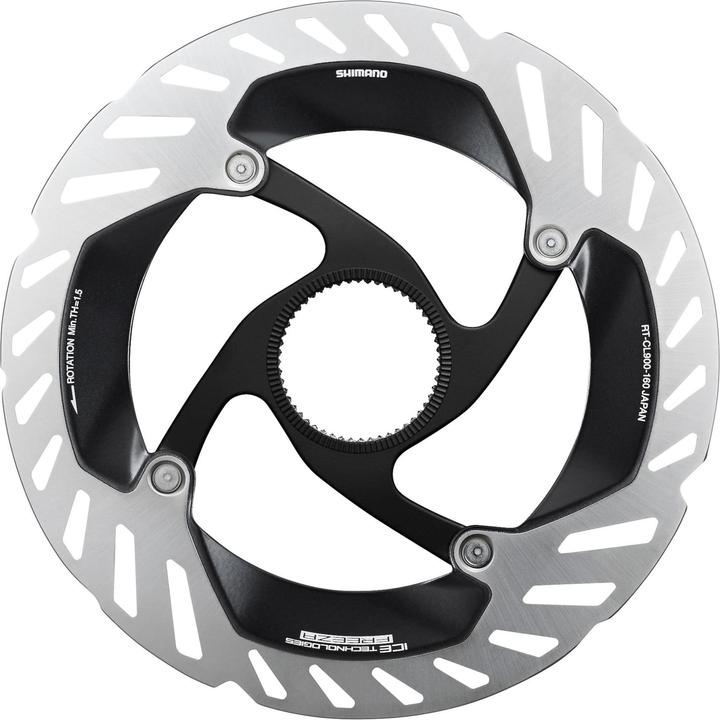 Actual product image Shimano RT-CL900 brake disc - with magnetic lock ring - 160mm (160 mm)