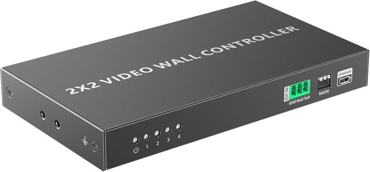 Actual product image PremiumCord HDMI Video Wall Controller for 4 Displays, 8 Display Modes, Full HD 1080p 60Hz