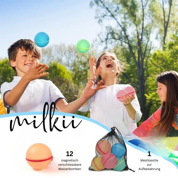 Produktbild Milkii Wasserbomben (12 x)