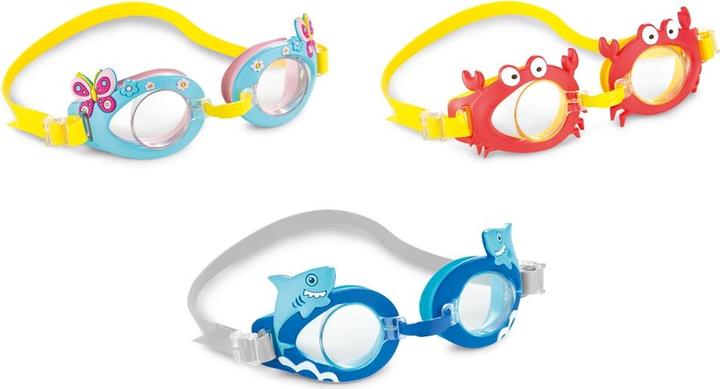Immagine prodotto Intex 55610 Occhiali divertenti per bambini, vari colori, 3-8 anni