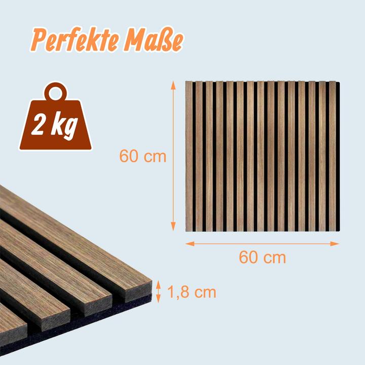Productafbeelding Relaxdays 4x Akustikpaneele (1.44 m², 60 x 60 cm)