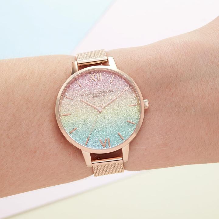 Actual product image Olivia Burton Ladies' Watch OB16RB18 (Ã˜ 34 mm) (Analogue wristwatch, 34 mm)