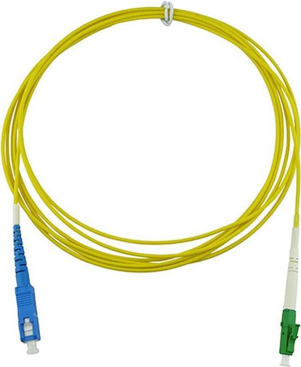 Image du produit CBO Câble de brassage fibre optique Simplex LC/APC-SC/UPC monomode 2 mètres (2 m)