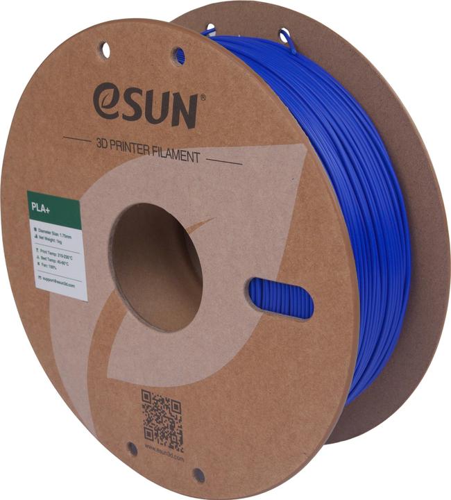 Actual product image eSUN PLA+ RGB Blau Filament 1.75mm 1Kg (PLA, 1.75 mm, 1000 g)