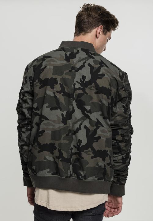 Produktbild Urban Classics Vintage Camo Cotton Bomber Jacket (S)