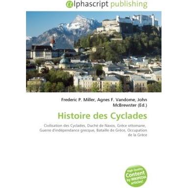 Histoire des Cyclades, Fachbücher