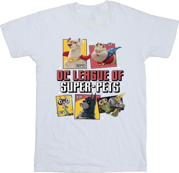 Produktbild DC League Of SuperPets Profile TShirt Jungen (140, 146)