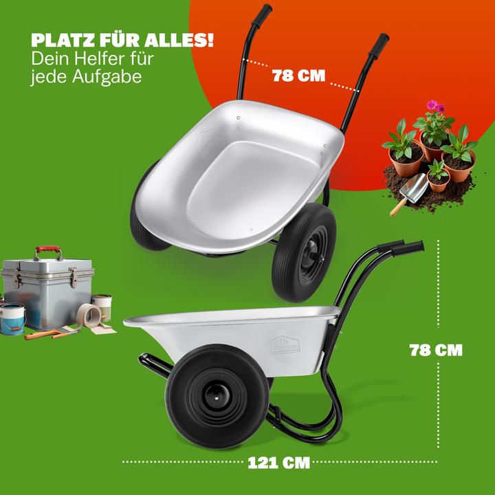 Actual product image Gardebruk Wheelbarrow