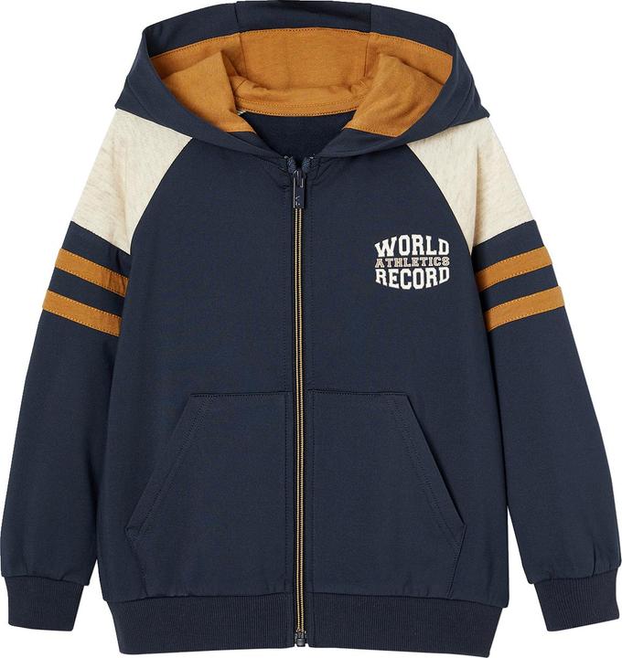 Produktbild Vertbaudet Jungen Sportjacke mit Kapuze und Reissverschluss (98)
