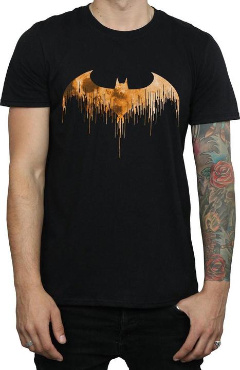 Immagine prodotto Batman Arkham Knight Halloween Moon Logo Fill Maglietta Uomo (3XL)