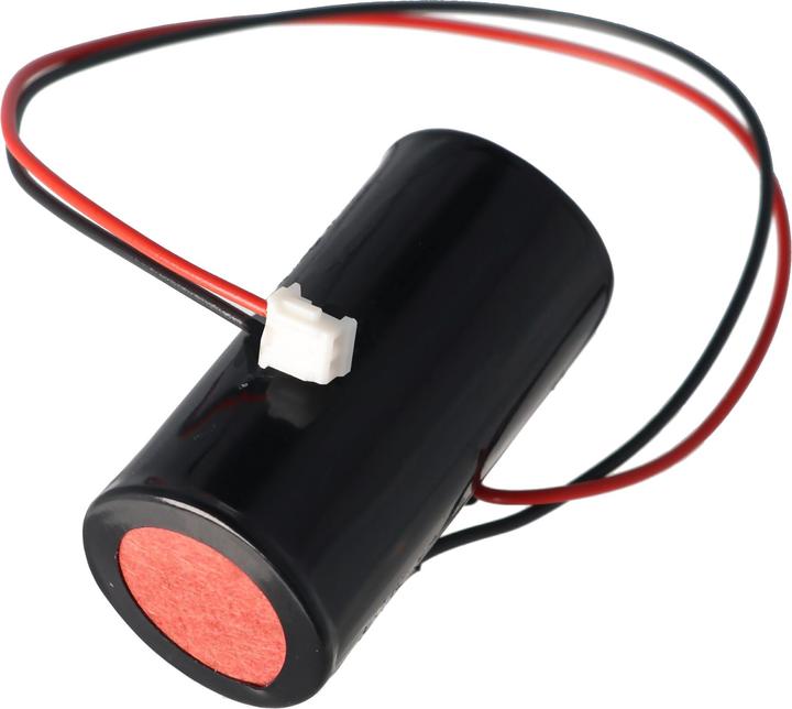 Image du produit AccuCell Batterie für die DOM Panasonic CR-2/3AZ Batterie mit Kabel und Stecker (1 pcs, CR2, 1800 mAh)