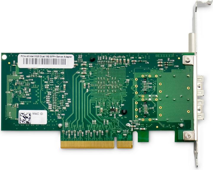 Actual product image Digitus SFP 2 Port 10G PC/Express Card Intel JL82599ES Chipset Optical and Copper Module (Mini PCI Express)