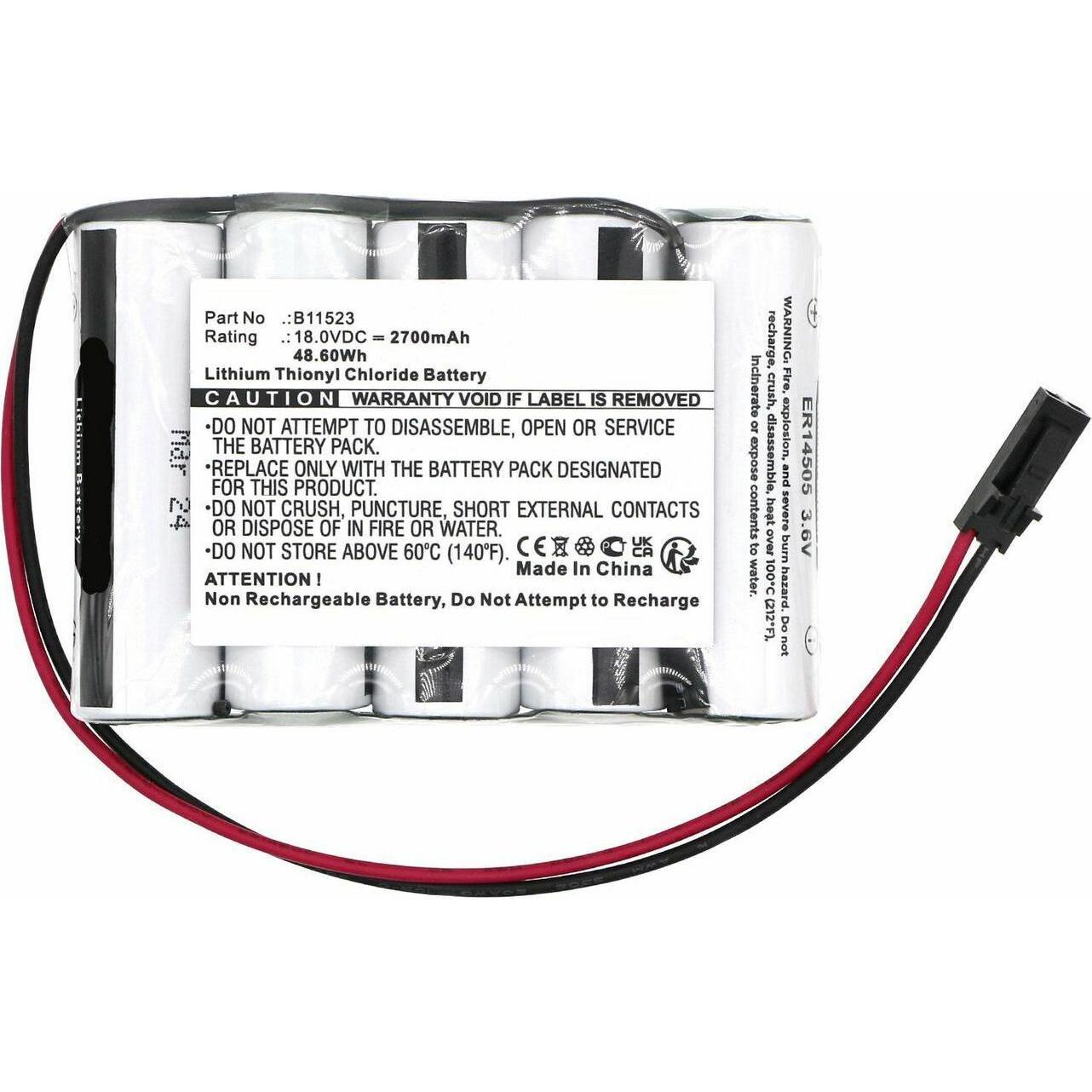 CoreParts Battery 18.0V 2700mAh 48.60Wh (2700 mAh), Notebook Akku
