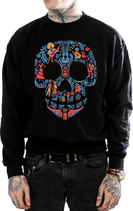 Immagine prodotto Disney Coco Skull Pattern Felpa Uomo (M)