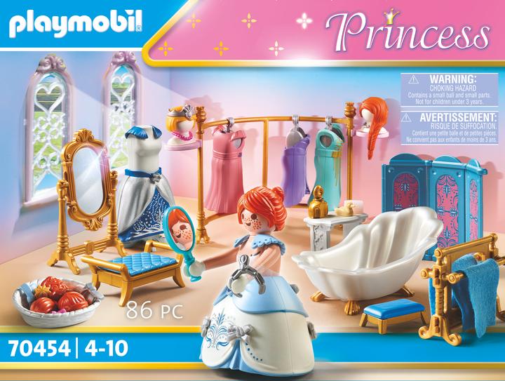 Produktbild Playmobil Ankleidezimmer mit Badewanne (70454, Playmobil Princess)