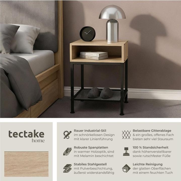 Produktbild tectake Harlow (40.5 x 40.5 x 52.5 cm)