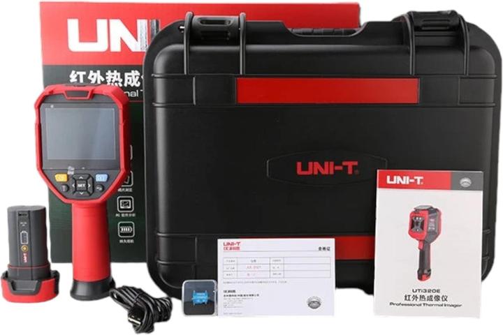 Actual product image Uni-T Infrared thermal imaging camera UTi730E, -40 °C - 400 °C