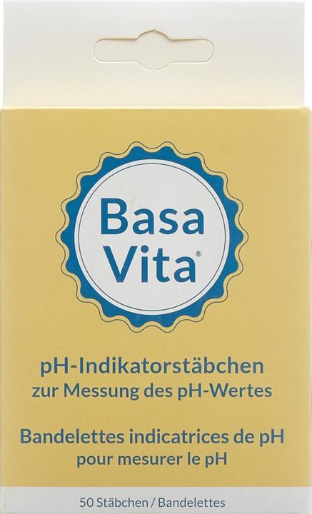 Produktbild Basa Vita Ph-Indikatorstäbchen (50 x)