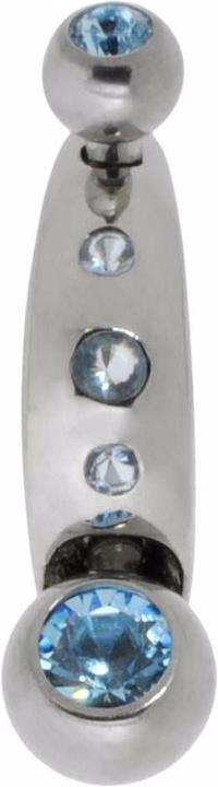 Produktbild Bijouteria Intimpiercing (Chirurgenstahl 316L, Zirkonia, Premium Kristall)