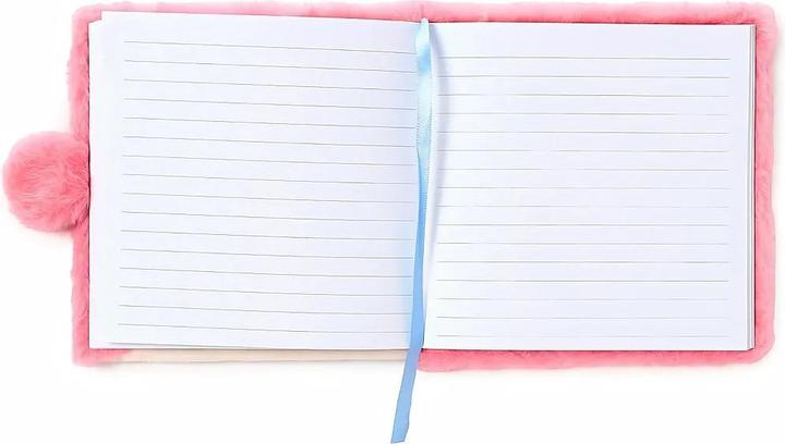 Image du produit Sombo Carnet peluche poisson-globe (A5, À rayures, Couverture souple)