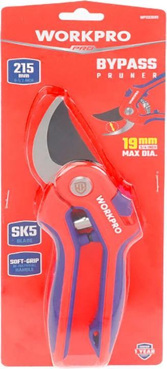 Produktbild Workpro Baumschere sk5 Bypass 19 mm 215 mm
