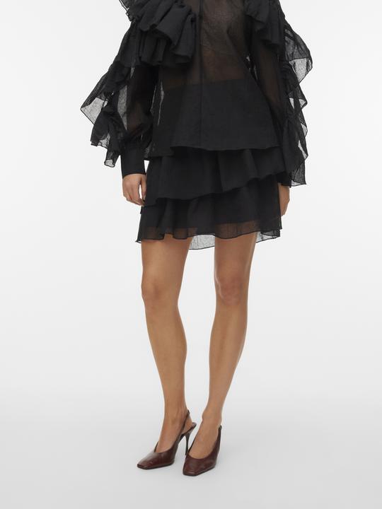 Actual product image Vero Moda VMSABRINA Hohe Taille Kurzer Rock Rock (L)