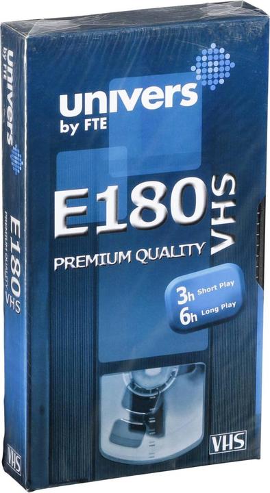 Actual product image Univers E 180 VHS (18 months)