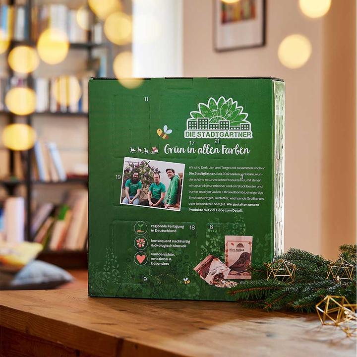 Produktbild Die Stadtgärtner Adventskalender Stadtgärtner