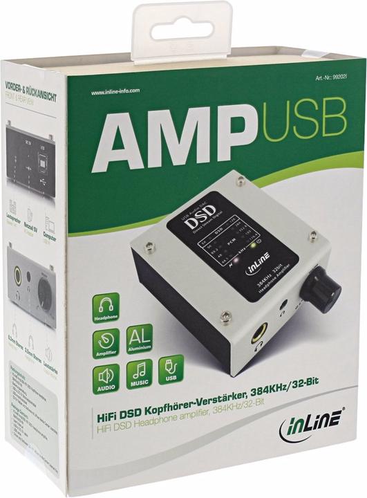 Image du produit InLine AmpUSB Hi-Res (USB-DAC)